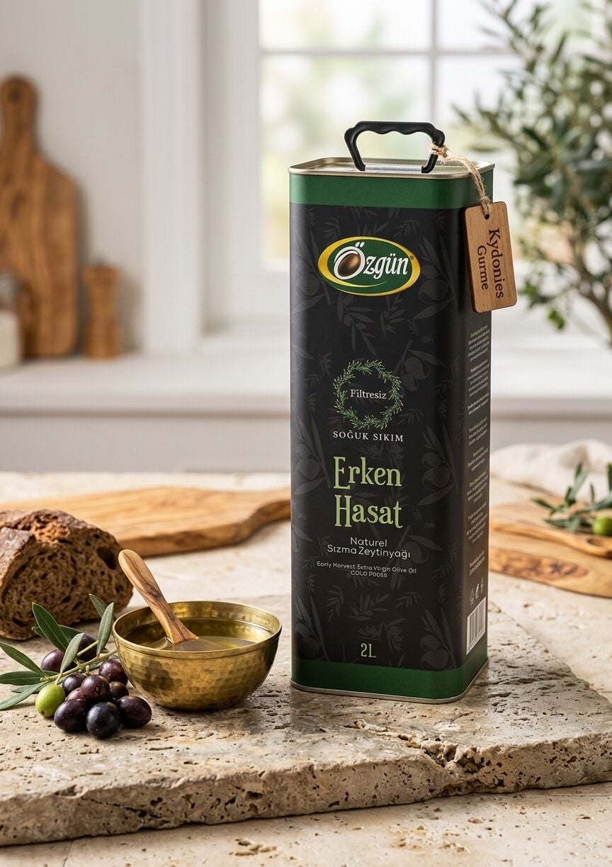 Erken Hasat Zeytinyağı 2 Lt Teneke