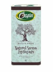 Naturel Sızma Soğuk Sıkım Zeytinyağı 5 Lt Teneke