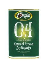 0.4 Dizem Soğuk Sıkım Sızma Zeytinyağı 1 Lt Teneke