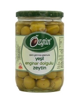 Enginar Dolgulu Yeşil Zeytin