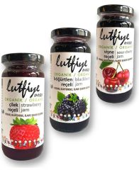 Organik Çilek-Vişne-Böğürtlen Reçeli