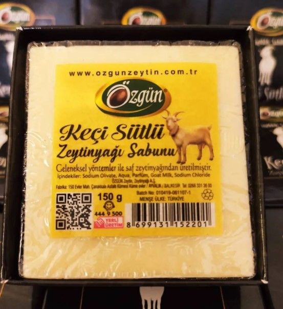 Saf Keçi Sütlü Sabun
