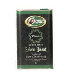 Özgün Erken Hasat Zeytinyağı 1 Lt Teneke