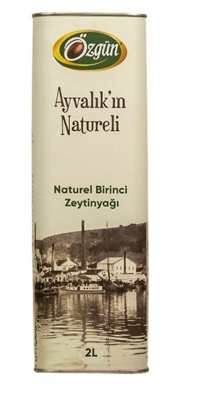 Ayvalık’ın Naturelı Soguk Sıkım Naturel Bırıncı Zeytınyagı 2 Lt Yenı Teneke