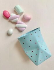 %100 El Yapımı Porselen Kübik Bardak (fransız Limoges Porselen-%100 Handmade)