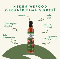 Wefood Organik Elma Sirkesi 500 ml
