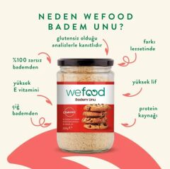 Wefood Glutensiz Badem Unu 250 gr