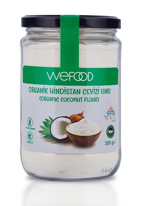 Wefood Organik Hindistan Cevizi Unu 320 gr
