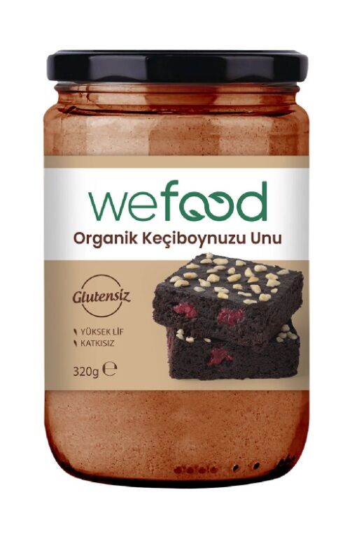 Wefood Organik Keçiboynuzu Unu 320 Gr
