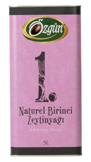 Naturel Birinci Zeytinyağı 5 Lt Teneke