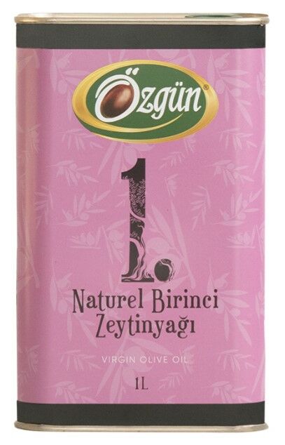 Naturel Birinci Zeytinyağı 1 Lt Teneke