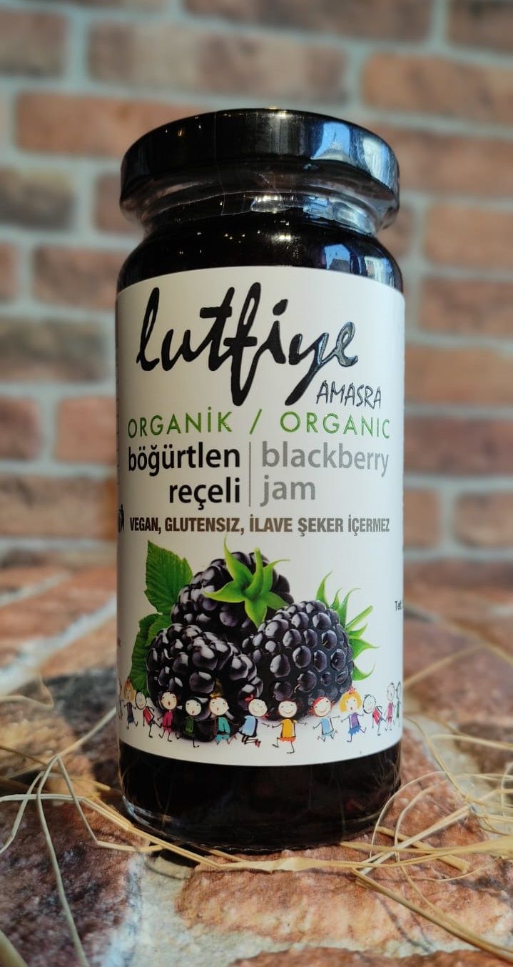 Organik Böğürtlen Reçeli 280 gr.