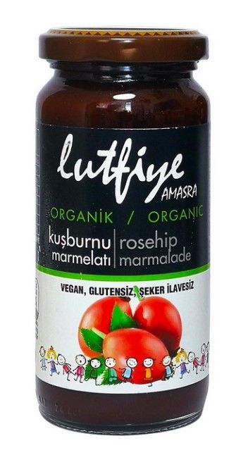 Organik Kuşburnu Marmelatı 280 gr.