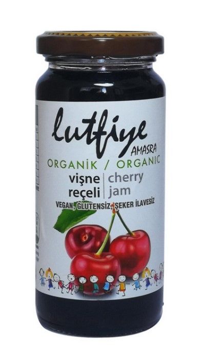 Organik Vişne Reçeli 280 Gr.