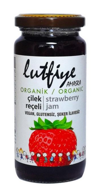 Organik Çilek Reçeli 280 Gr.