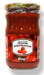 Organi̇k Domates Salçasi 660 Gr Cam Kavanoz