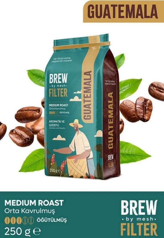 Guatemala Medium Roast Filtre Kahve 250 Gr.