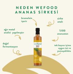 Wefood Ananas Sirkesi 500 Ml
