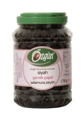 Gemlik Salamura Siyah Zeytin 2'lik Pet