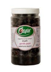 Gemlik Salamura Siyah Zeytin 1'lik Pet